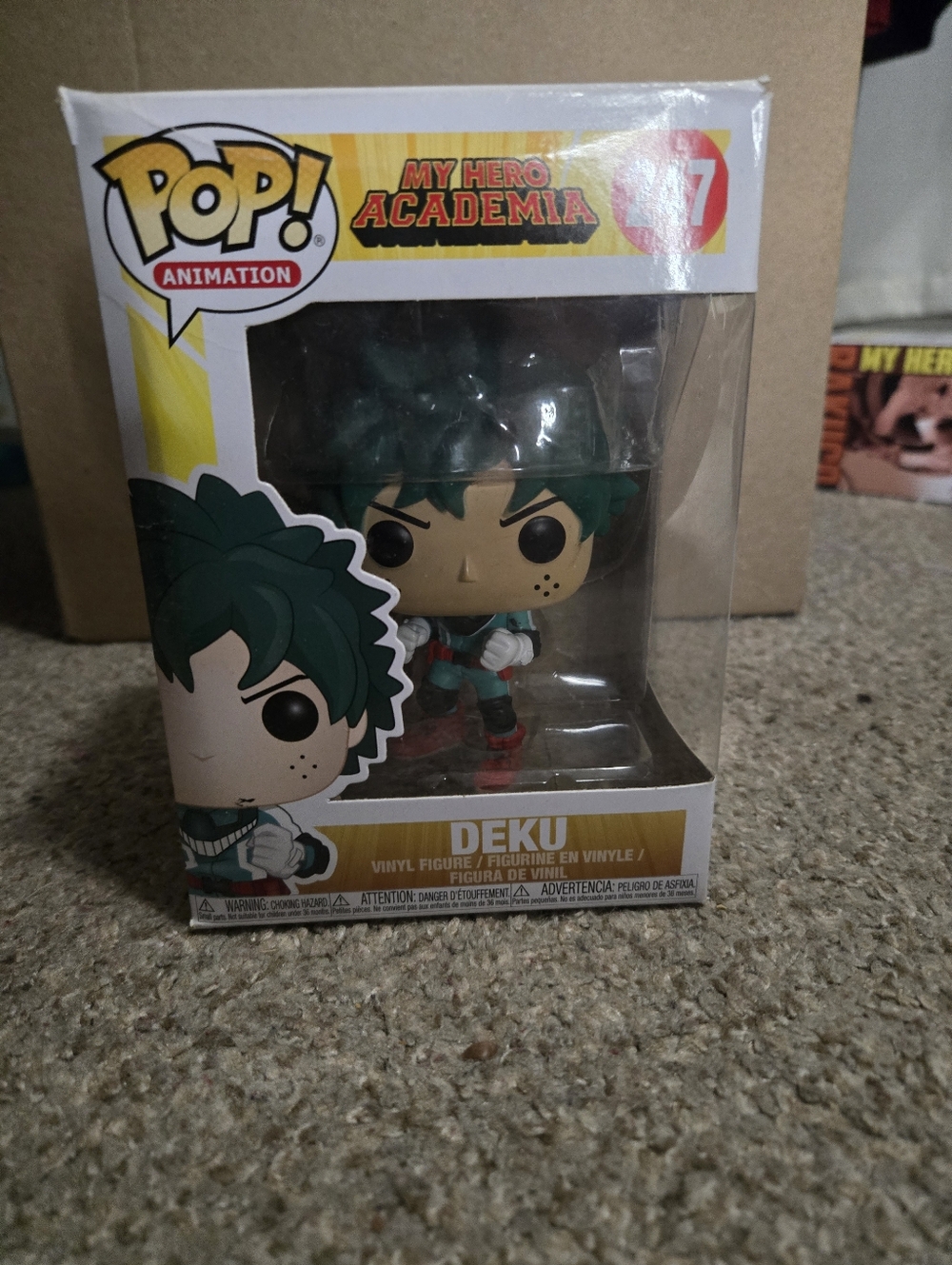 Funko Pop! Animation Deku Vinyl Figure - Green, White, Red